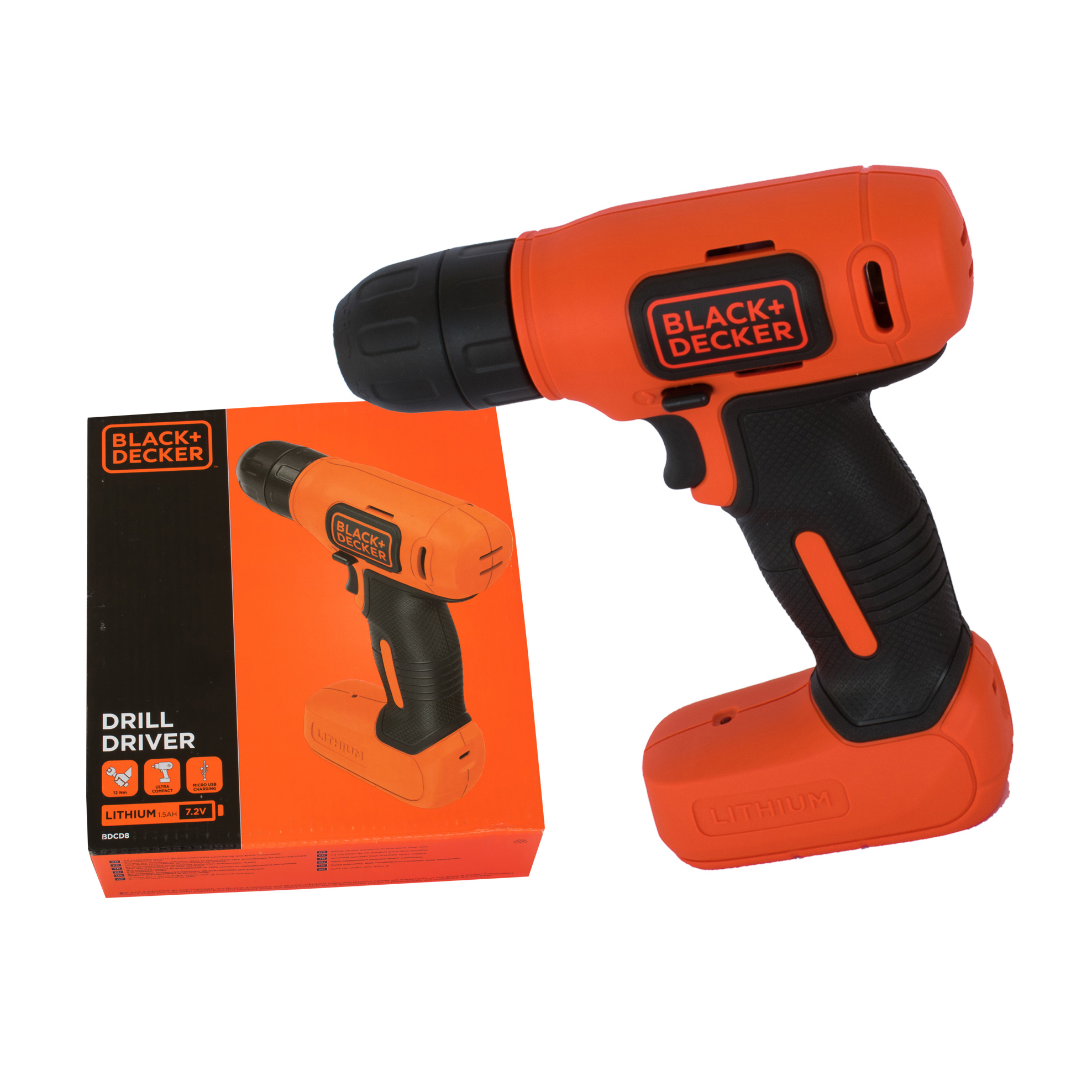 Buy Black & Decker Chargeble Drill Driver Online | Power Tools | Qetaat.com